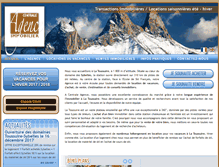 Tablet Screenshot of centrale-agence.com